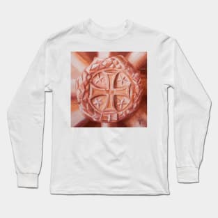 Templar cross. Mosteiro dos Jerónimos Long Sleeve T-Shirt
